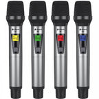 XU series UHF Quad Handheld Microphone System