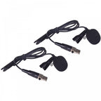 XU series UHF Double Headset Lapel Microphone System