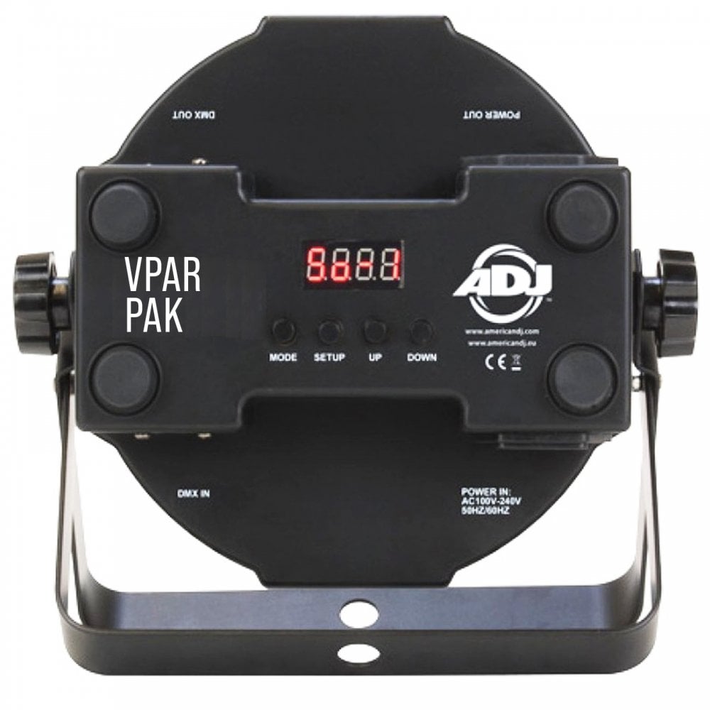 ADJ VPar Pak Twin RGBA LED Par Lighting Effects