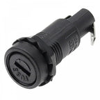 Panel Mounted Fuse Holder for 5mm x 20mm Glass Fuses
