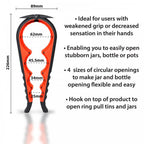 Universal Jar and Bottle Opener Black Red