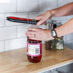 Universal Jar and Bottle Opener Black Red