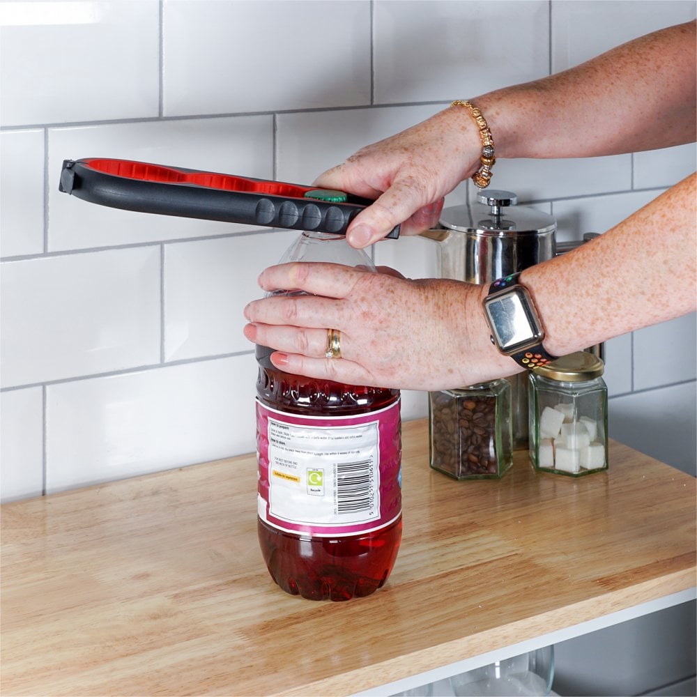 Universal Jar and Bottle Opener Black Red