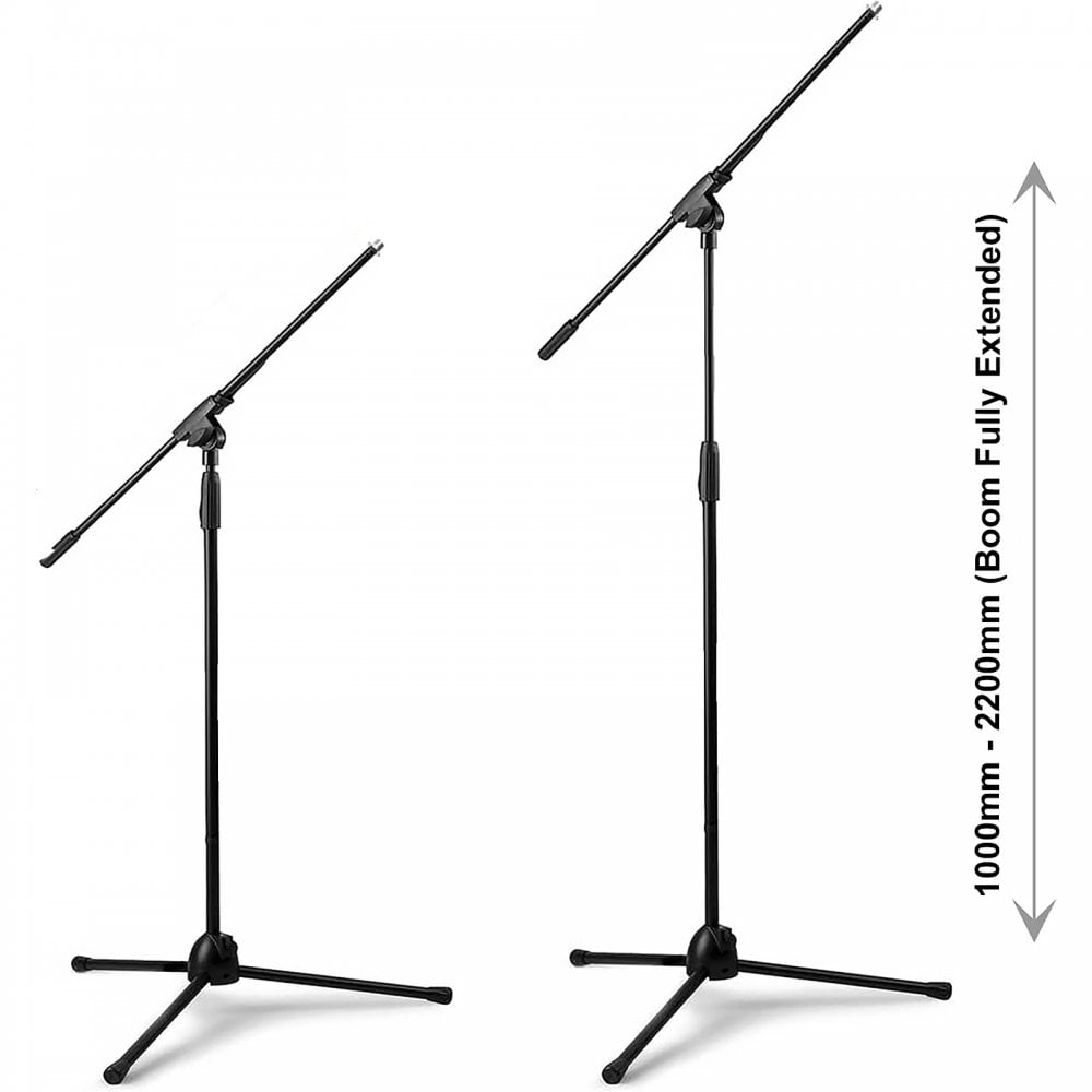 Twin BMS01 Boom Microphone Stand inc Case
