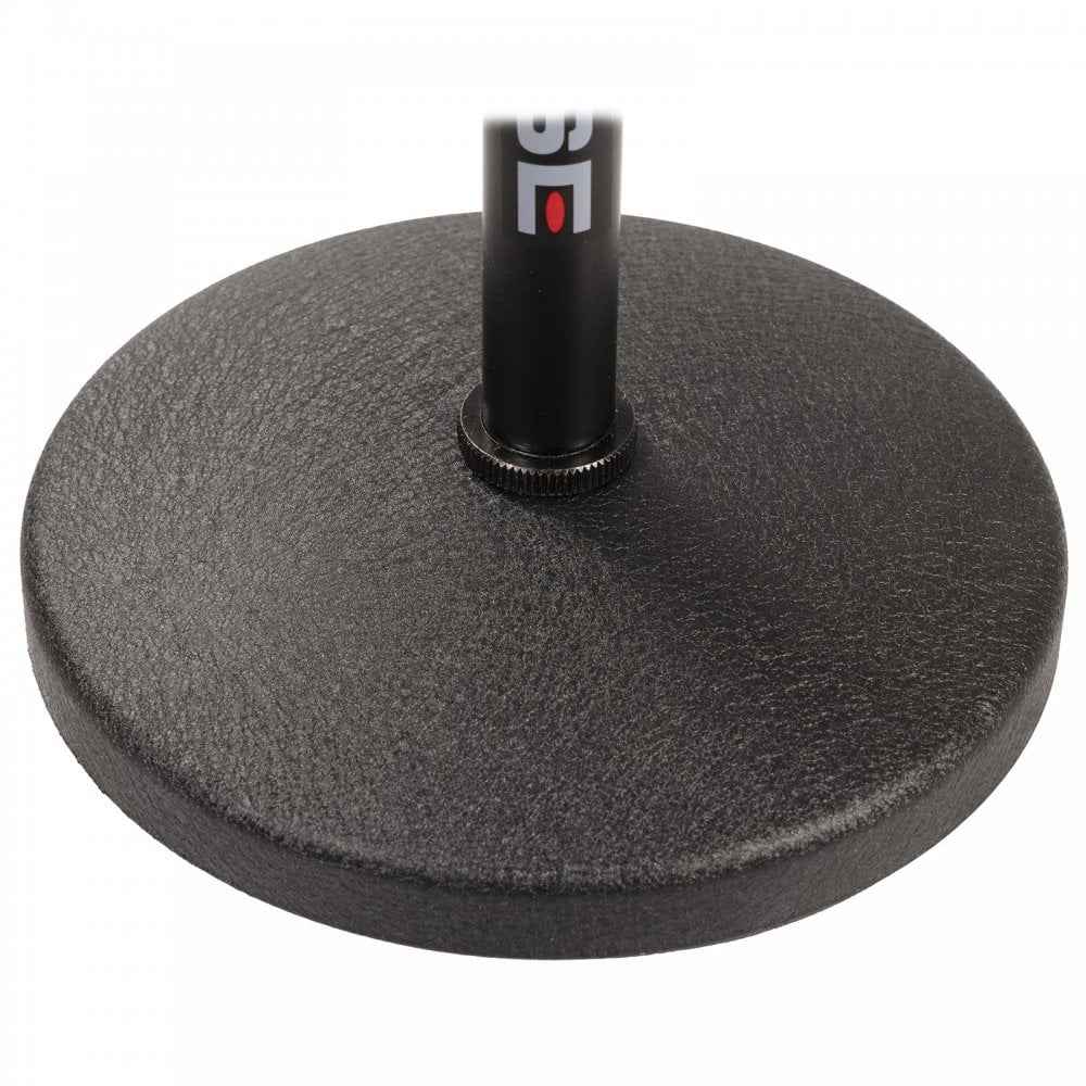Small Desk Top Microphone Stand Heavy Base Mic Holder