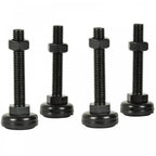 Adjustable Feet for Metal Racks Set of 4