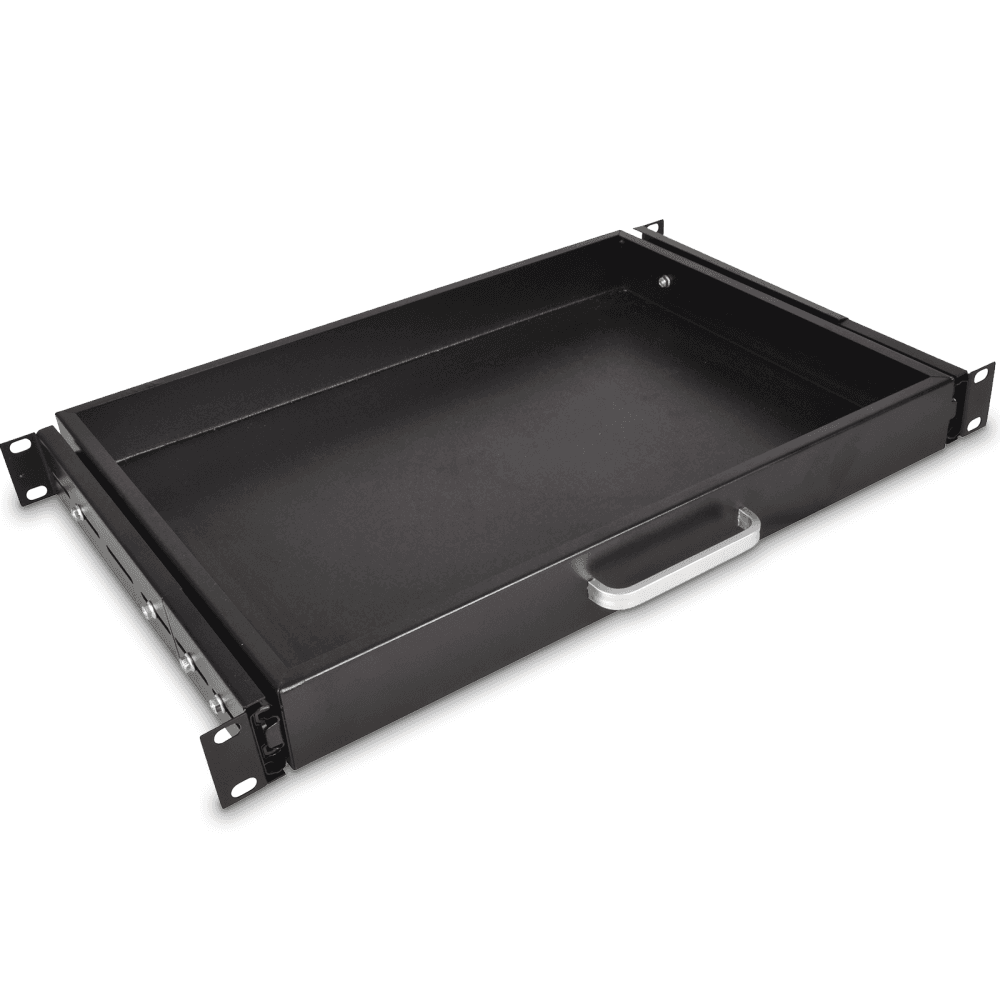 1u 19-inch Rack Mount Sliding Tray