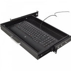 1u 19-inch Rack Mount Sliding Tray