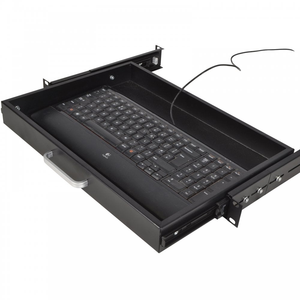 1u 19-inch Rack Mount Sliding Tray