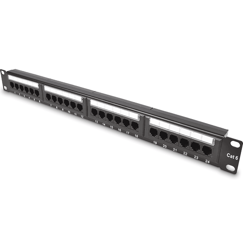 19-Inch CAT5 CAT6 IDC Patch Panel 24 Way