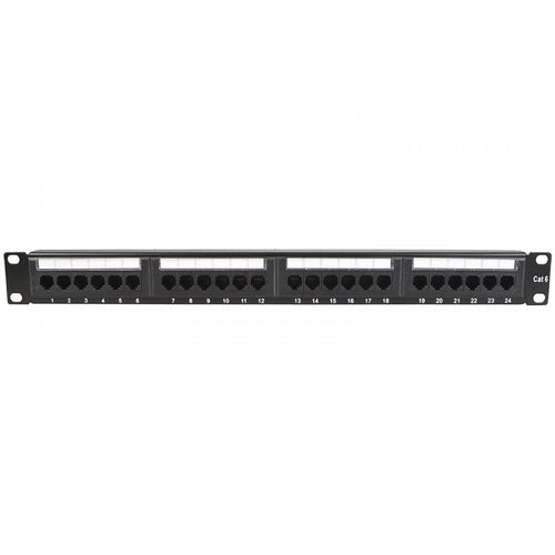 19-Inch CAT5 CAT6 IDC Patch Panel 24 Way
