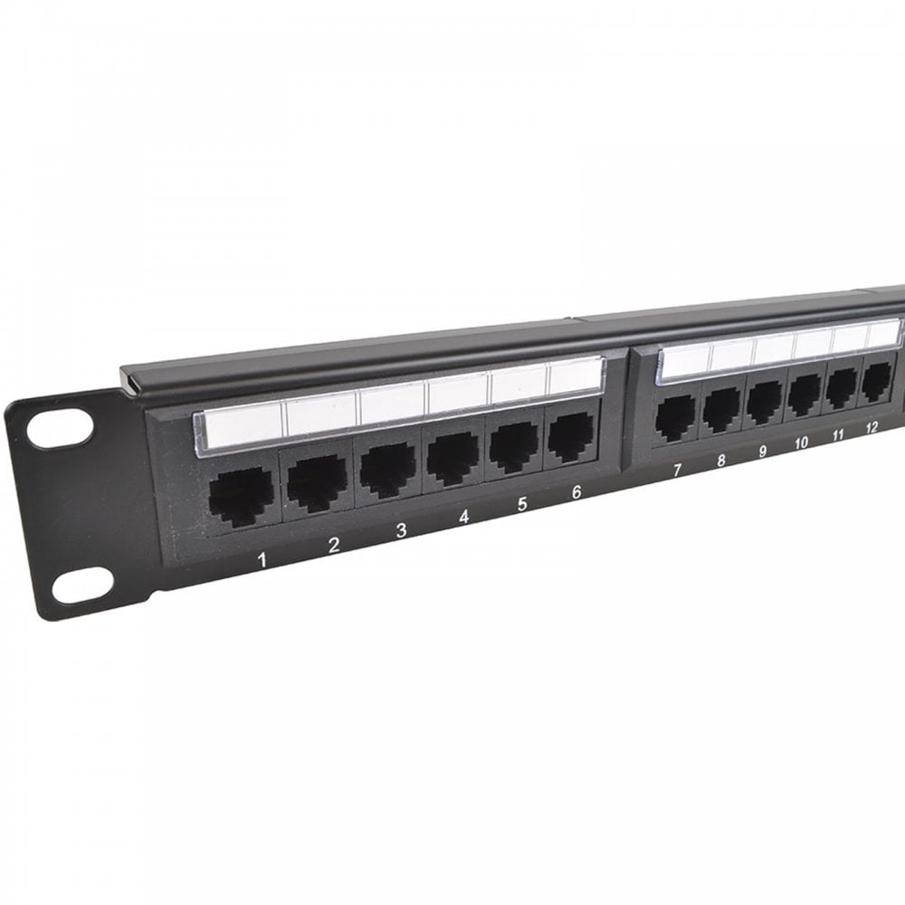 19-Inch CAT5 CAT6 IDC Patch Panel 24 Way