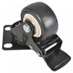 4x Braked Castor Wheels for Racks Cases
