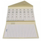 Week Day Pill Dispenser with 4 Daily Slots