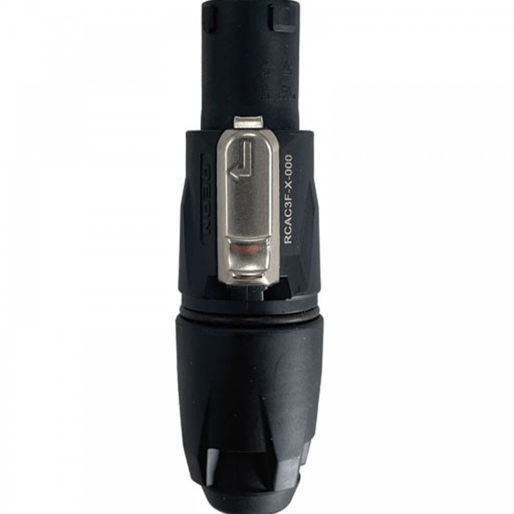 2-10M PowerCON Lead TR1 to UK Mains Plug 13A