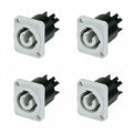 4x PowerCON Power Cable Chassis Connector NAC3MPB-1