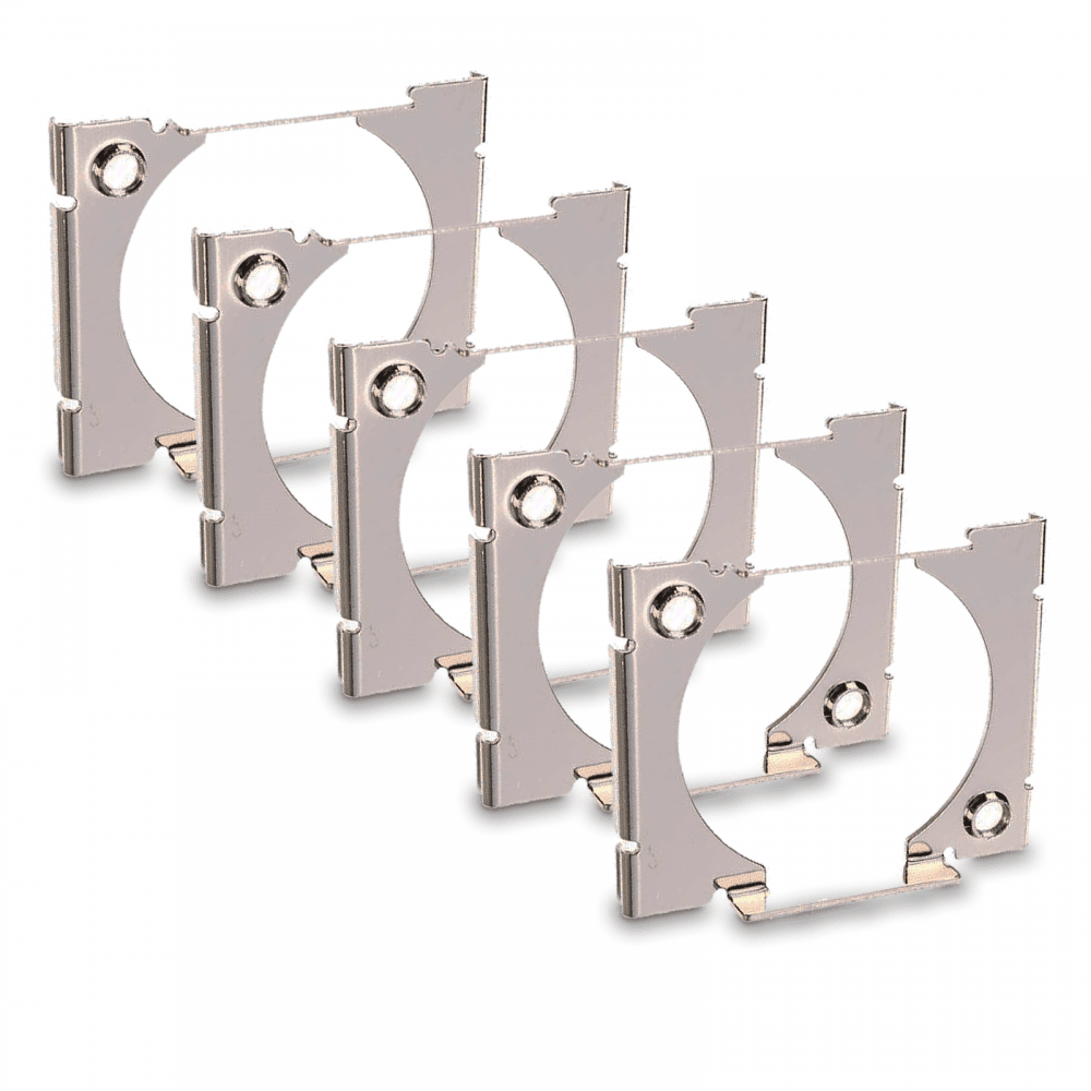 5pc MFD Mounting Fixing Plate for D-Sized Chassis