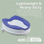 4 Inch Senator Plastic Raised Toilet Seat TPR Padding