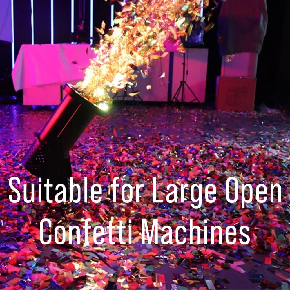 Loose Confetti 17 x 55mm Coloured Options 1kg