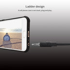 3.5mm Stereo Plug to 2 x 6.3mm Mono Plugs Lead