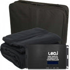 Pro LEDJ Star Cloth Drape Lighting Systems Including Controller