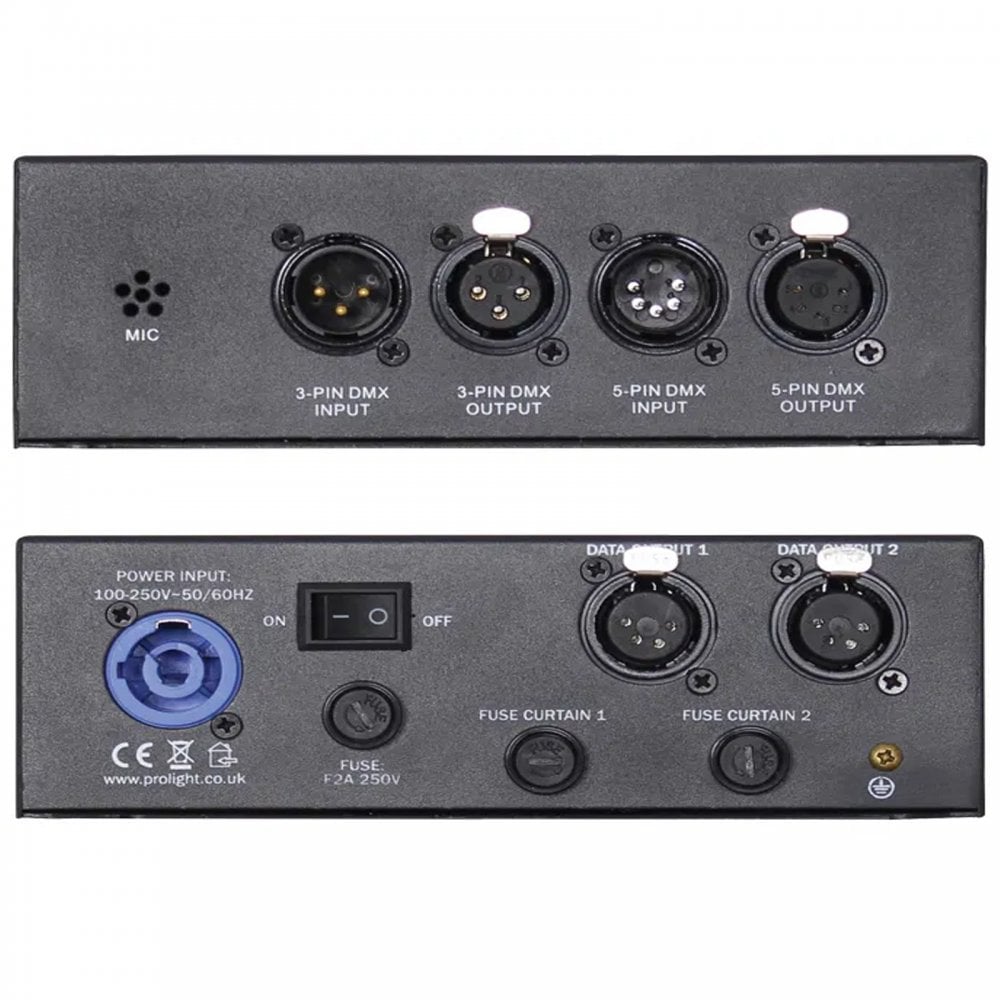 Pro LEDJ Star Cloth Drape Lighting Systems Including Controller