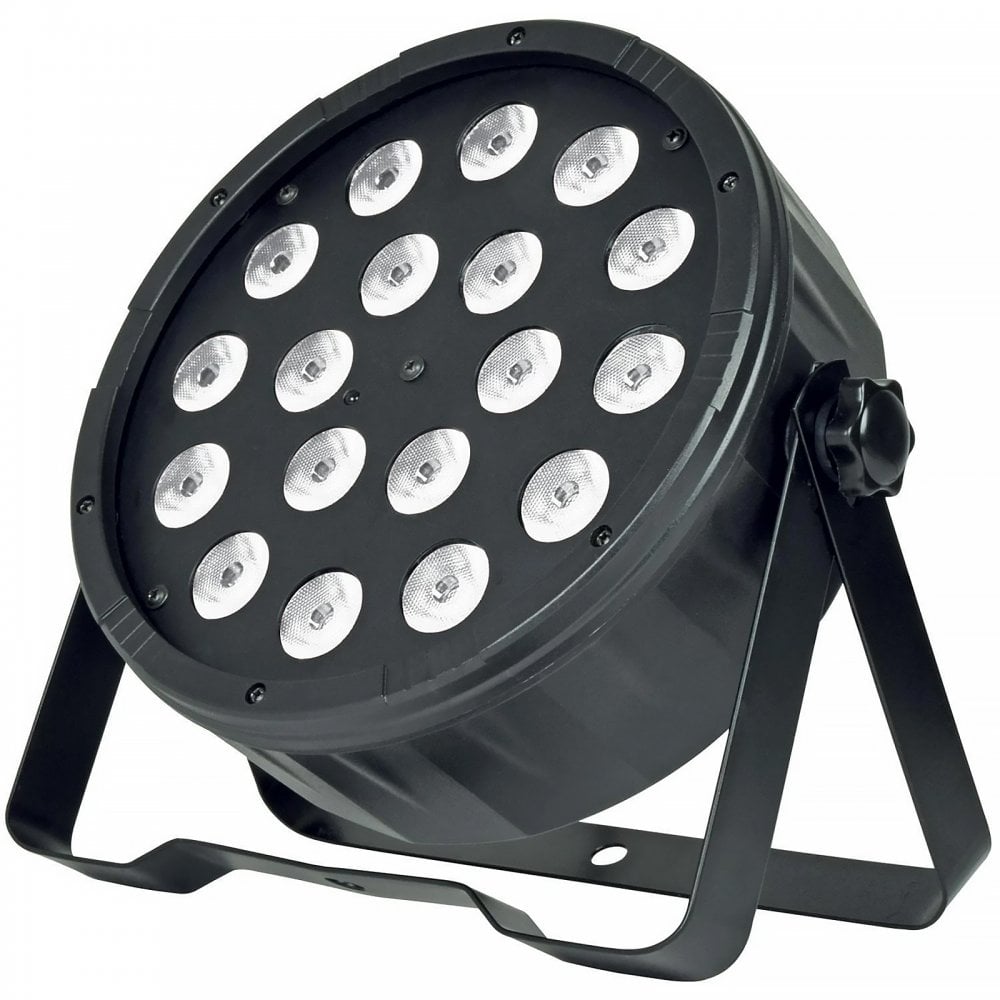 4x Par100 18 Tri LED Par Light Fixture inc Remote