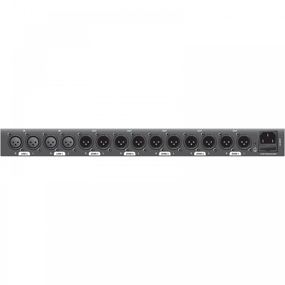 Z5M 5 Zone Mixer Rack Mountable Five-Zone Distribution