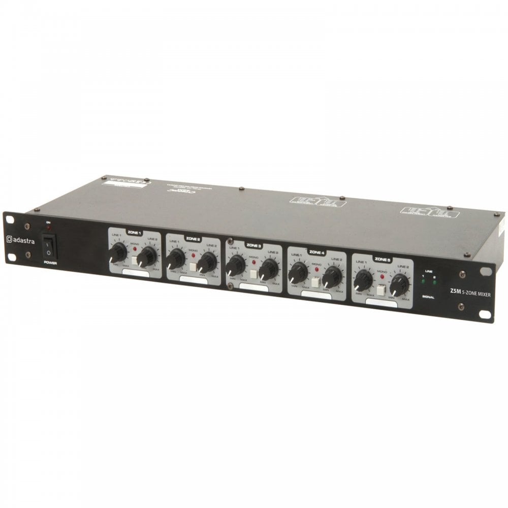 Z5M 5 Zone Mixer Rack Mountable Five-Zone Distribution