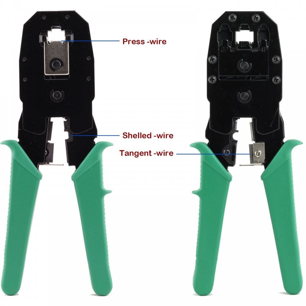3 in 1 Cutting Crimping & Wire Stripper Tool for Network Installations