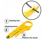 3 in 1 Cutting Crimping & Wire Stripper Tool for Network Installations