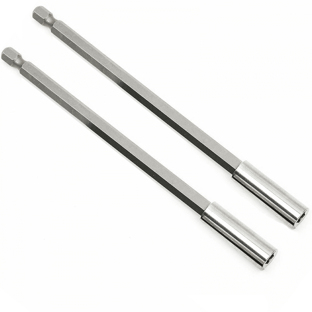 2pc Magnetic Screwdriver Bit Holder 150mm Extra Long