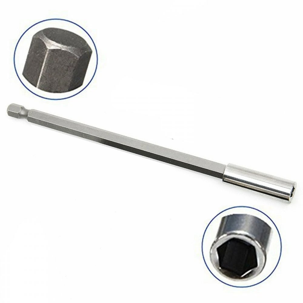 2pc Magnetic Screwdriver Bit Holder 150mm Extra Long