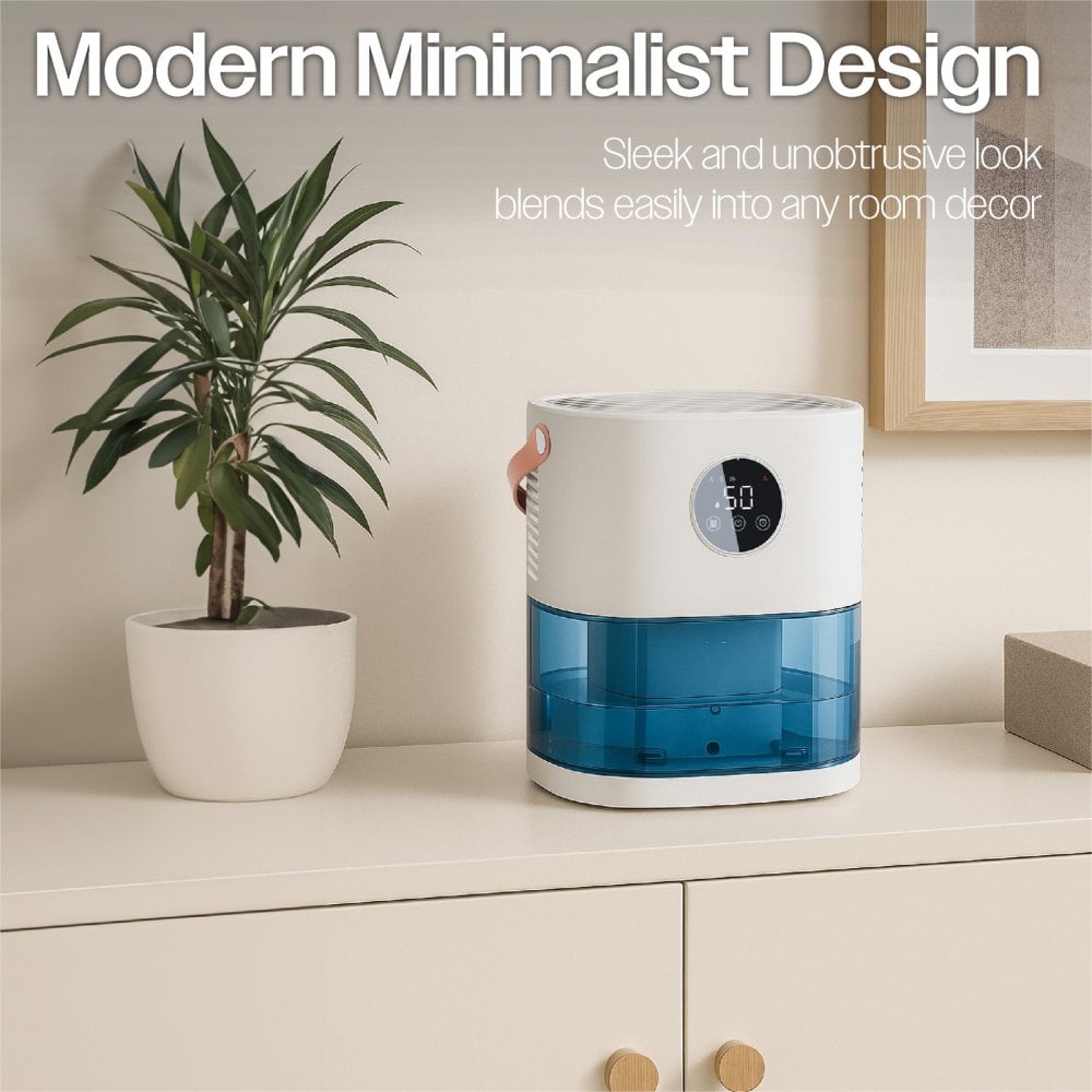 Compact 430ml Per Day Smart Dehumidifier Ultra Quiet