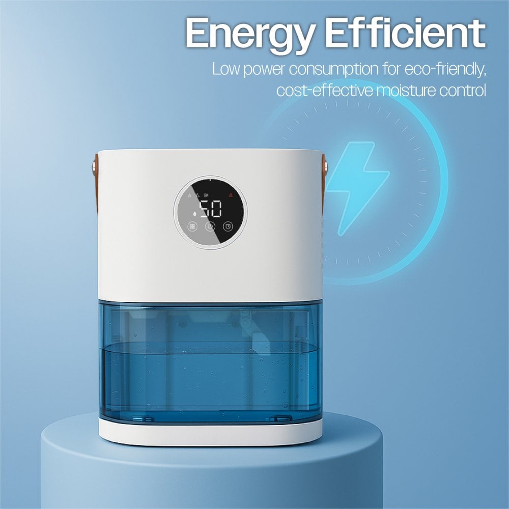 Compact 430ml Per Day Smart Dehumidifier Ultra Quiet