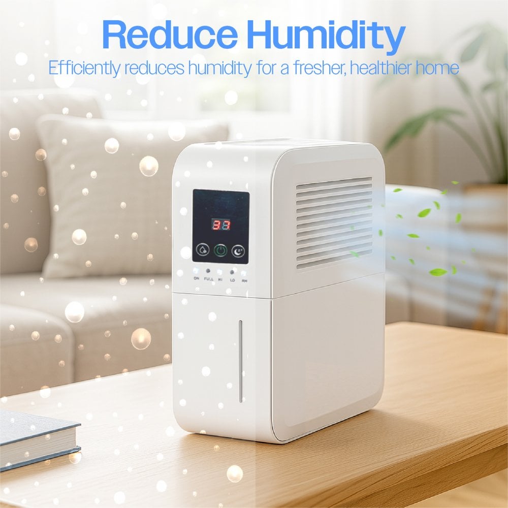 Wall or Freestanding 500ml Per Day Smart Dehumidifier Peltier