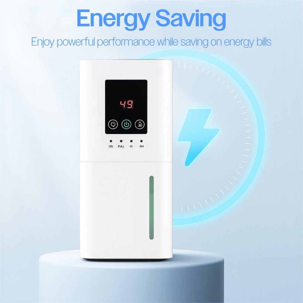 Wall or Freestanding 500ml Per Day Smart Dehumidifier Peltier