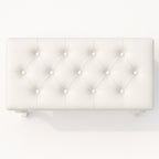 White Piano or Keyboard Bench