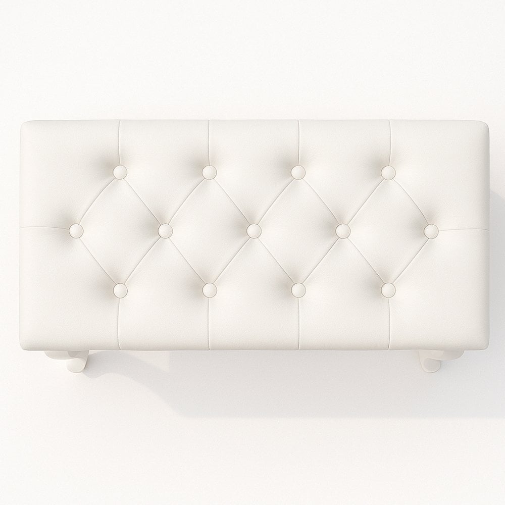 White Piano or Keyboard Bench