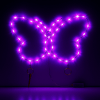 LED Night Light Butterfly Shaped with Key Holders
