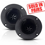 Pair of Round Piezo Horn Tweeter 35 Watt RMS
