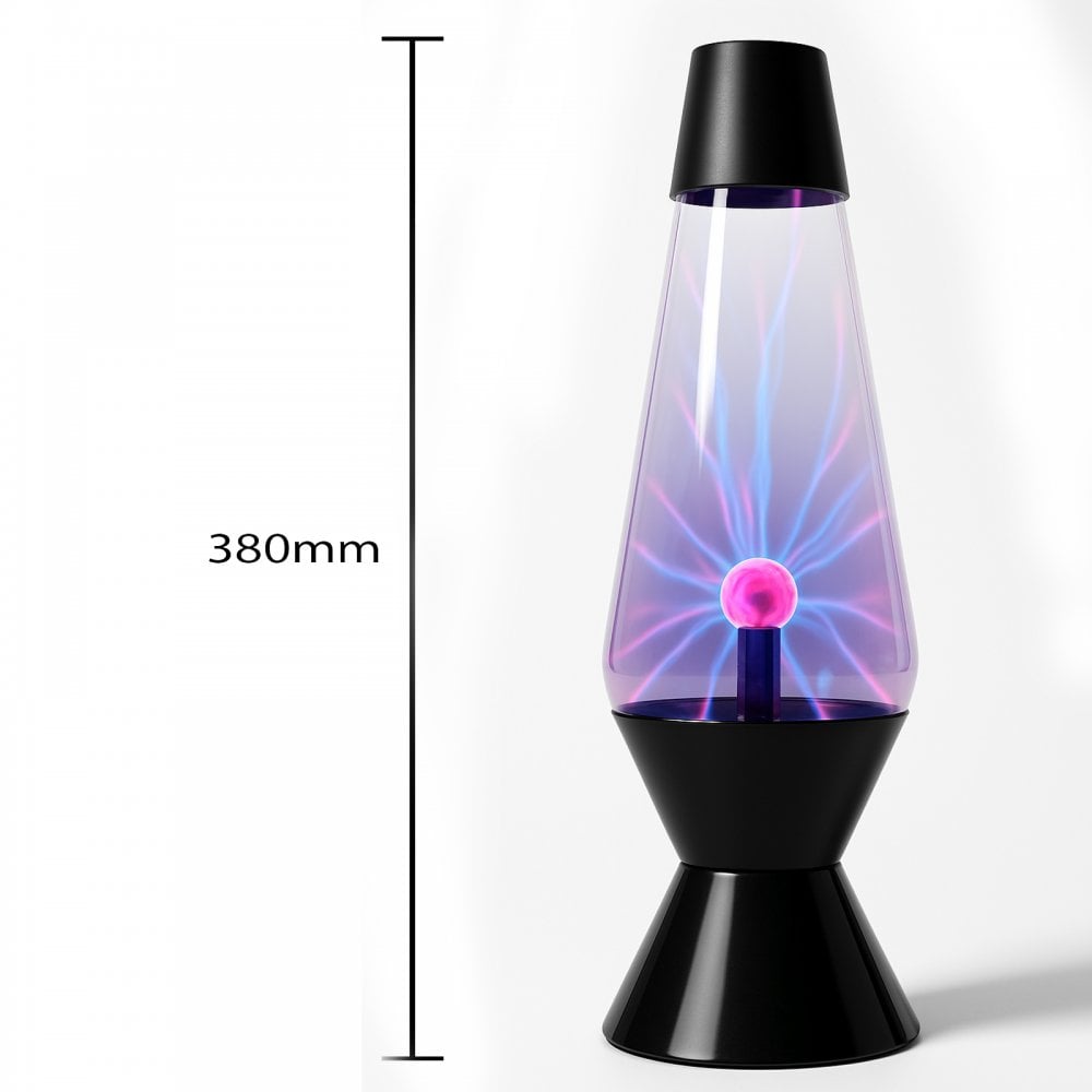 Retro 60s-70s Plasma Rocket Lamp Ligthning Effect