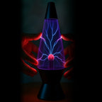 Retro 60s-70s Plasma Rocket Lamp Ligthning Effect