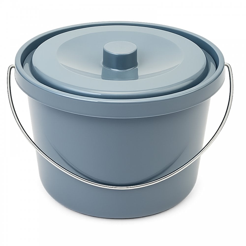 7.5L Commode Bucket and Lid