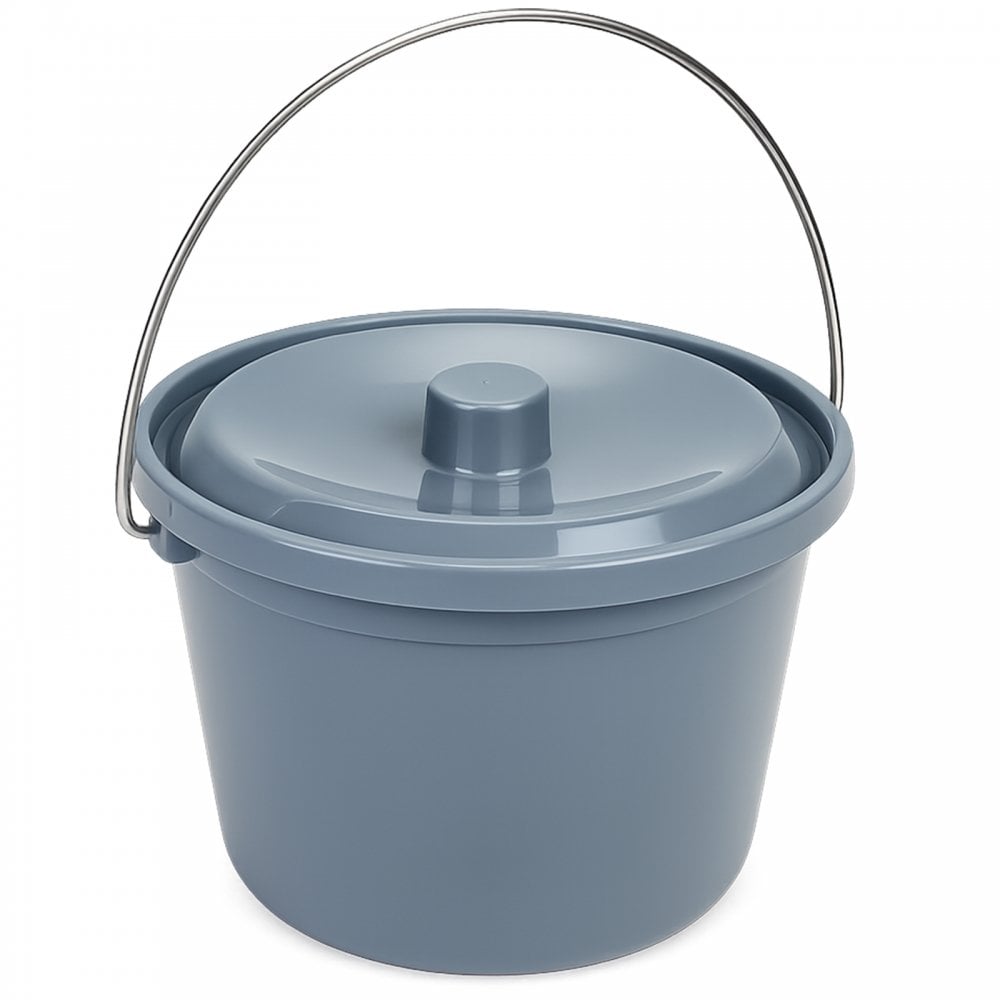 7.5L Commode Bucket and Lid