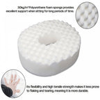 Oval Shaped Donut Fleece Support Cushion