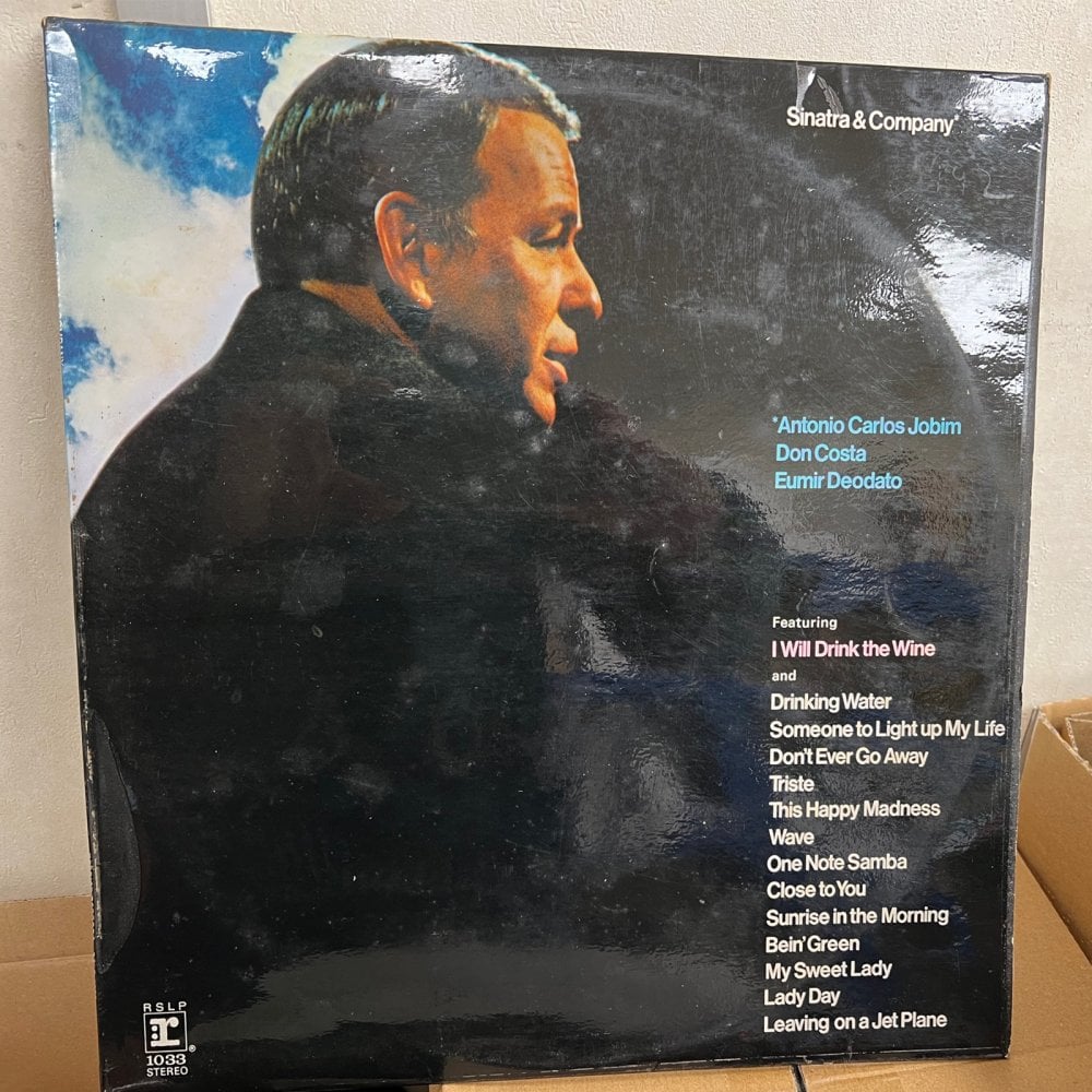 Vinyl Record of Frank Sinatra Title Sinatra & Company