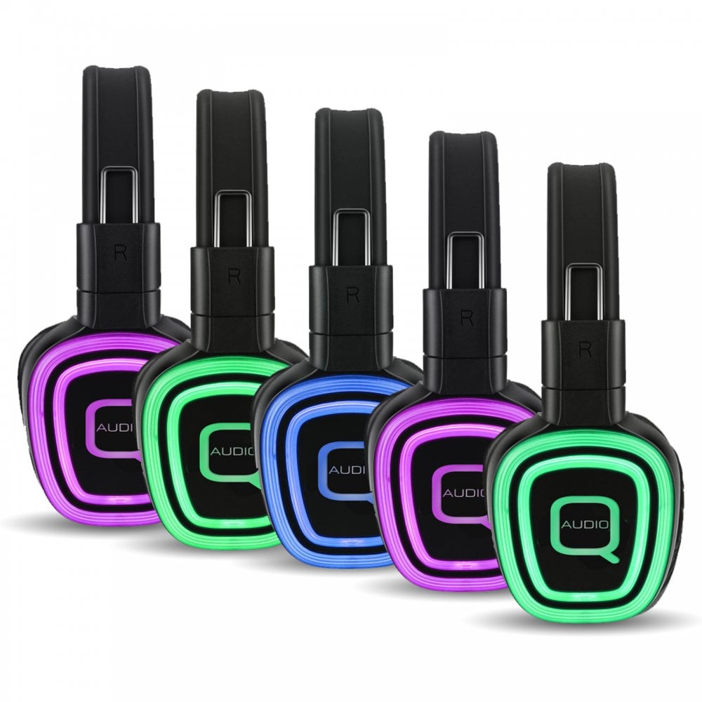10 Way Silent Disco Headphones Bundle
