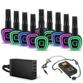10 Way Silent Disco Headphones BTX Bundle