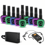 10 Way Silent Disco Headphones BTX Bundle